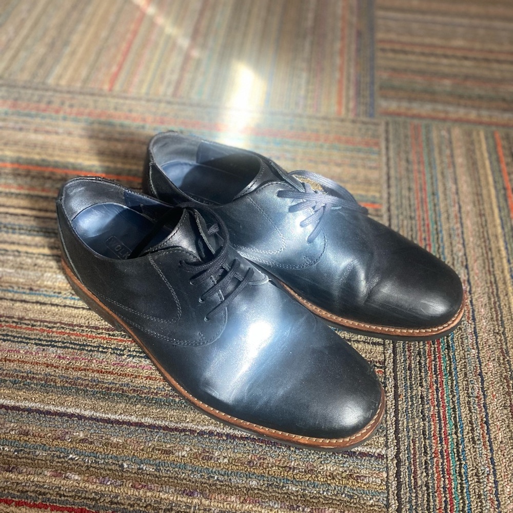 Wolky Men's Black Leather Dress Shoes
